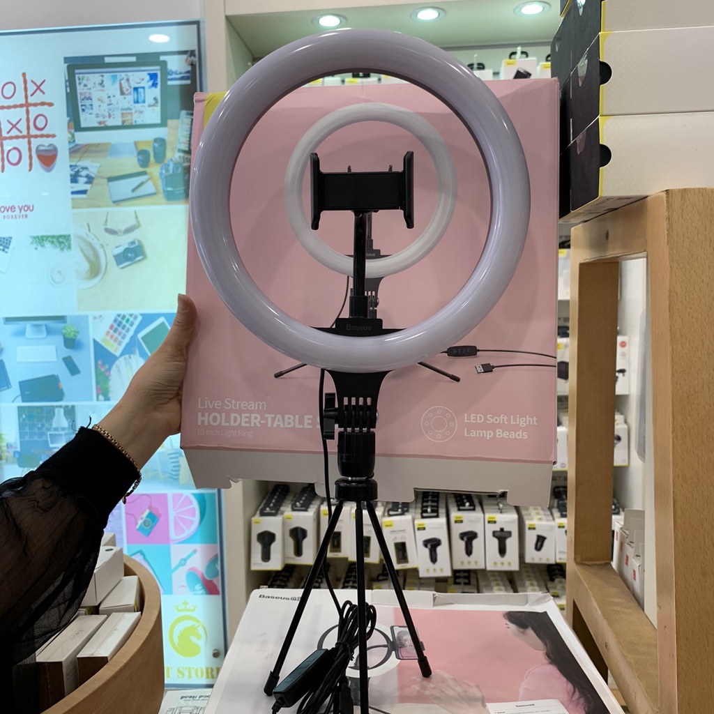 Đèn LIVESTREAM Baseus Live Stream Holder-Table Stand  - Hàng Chính Hãng
