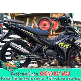 Tem Rời Exciter 135 Lc vàng đen 2021 (K) -1