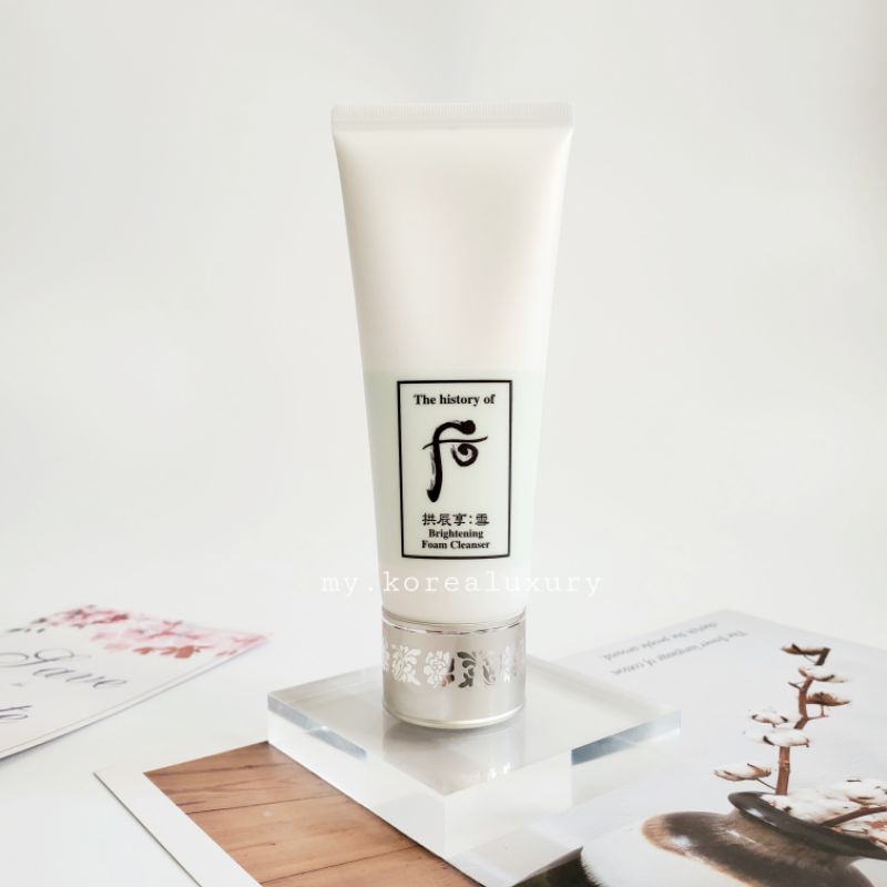 Sữa rửa mặt dưỡng trắng da Whoo Trắng Brightening Cleansing Foam