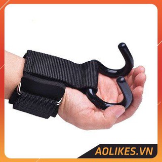 Quấn cổ tay, quấn tay, băng quấn tay tập gym có móc tạ Valeo  (1 đôi)