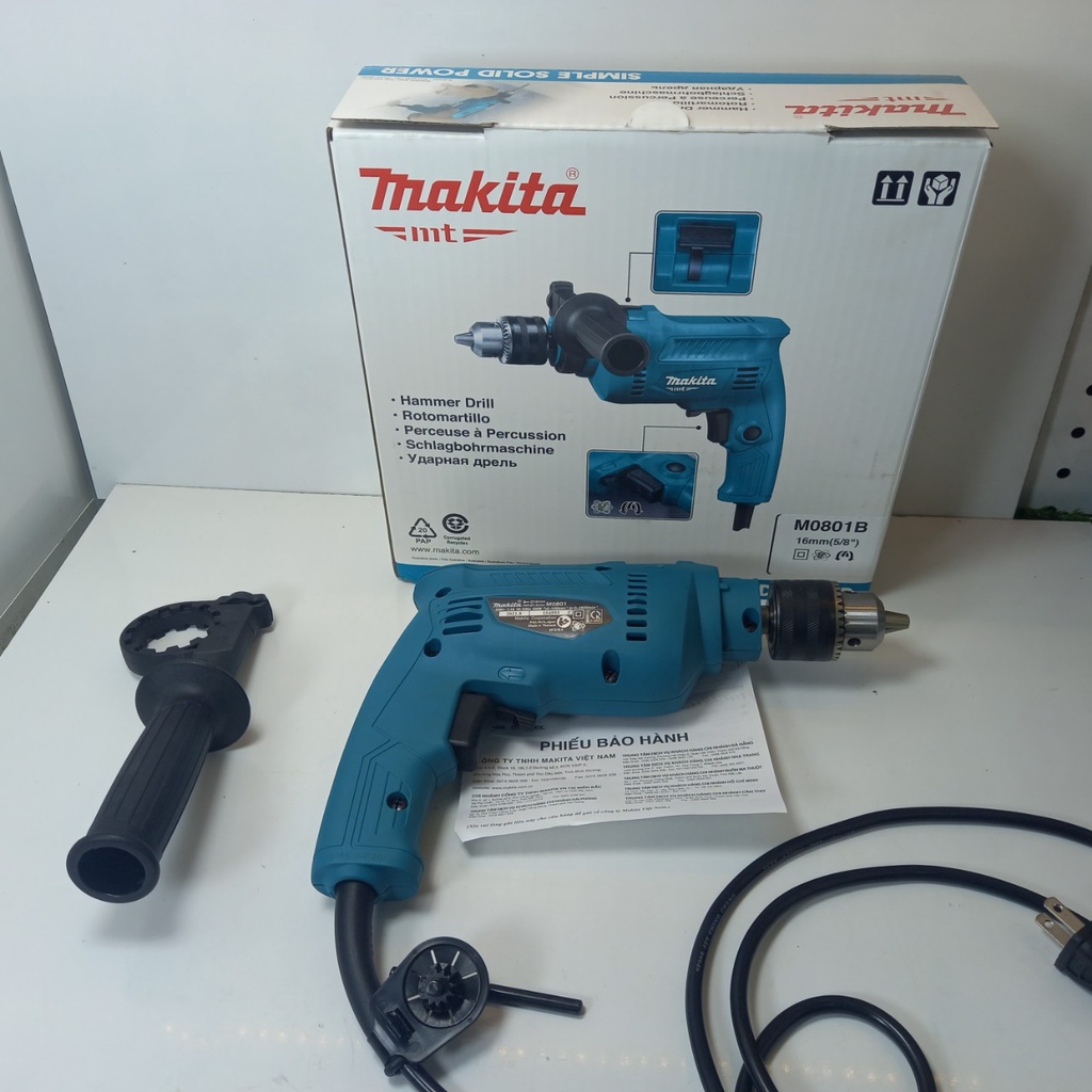 Máy khoan búa Makita M0801B (16mm)