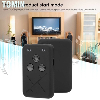 Bluetooth Transmitter Receiver 2 In 1 Wireless Home Audio Assist 3.5mm Adapter Device