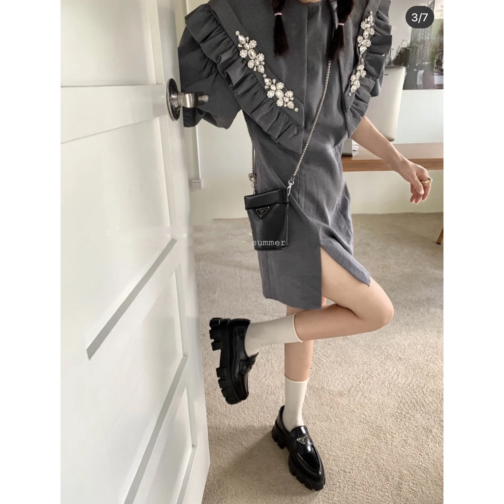 Giày Lười Da Thời Trang Dành Cho Nữ 2022