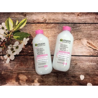 Sữa tẩy trang Garnier SOLUTION MICELLAIRE LACTÉE TOUT EN 1 DE 400ml