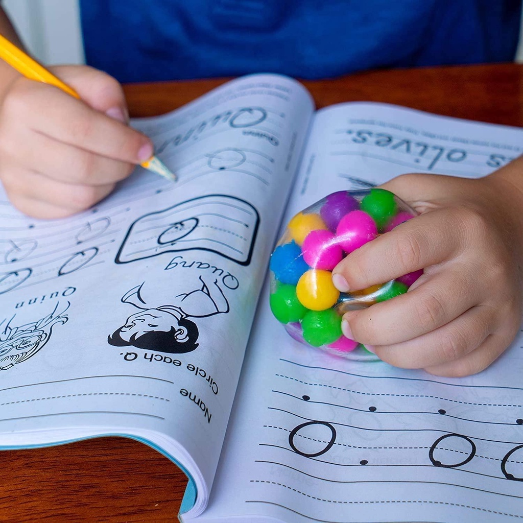 Set 1 / 5 Quả Bóng Giảm Căng Thẳng Nhiều Màu Sắc