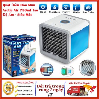 Quạt Điều Hòa Mini - Máy Điều Hòa Phun Sương Arctic Air 750ml Tạo Độ Ẩm - Siêu Mát