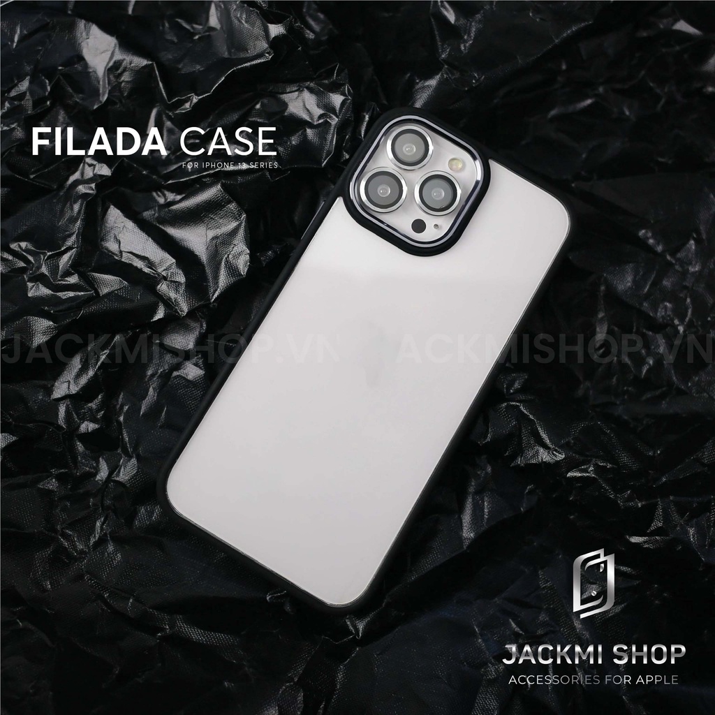 Ốp lưng Filada trong suốt viền màu cho iP 13 Pro Max 13 Pro 13