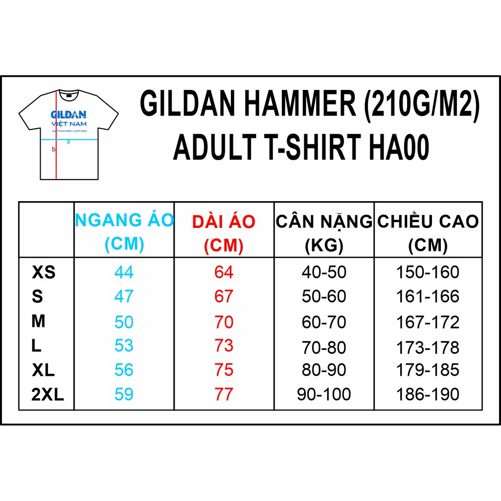 Áo thun Gildan Hammer màu Sand
