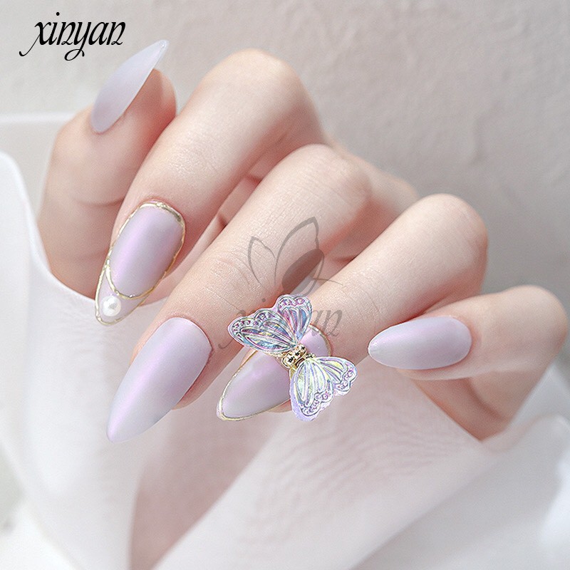 Phụ kiện trang trí/ bươm nhũ  trang trí Nail