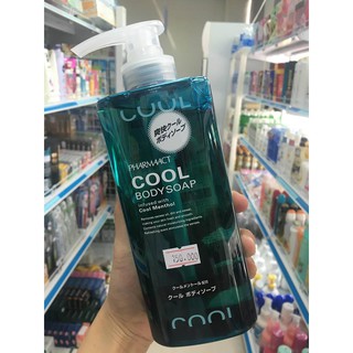 Sữa Tắm Cho Nam Pharmaact Cool hương bạc hà mát lạnh Nhật Bản
