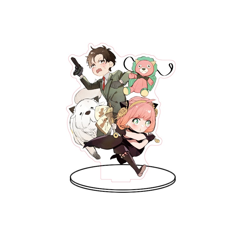 Mô hình standee Anya Forger Loid Forger Yor Forger anime Spy x Family