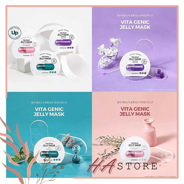 Mặt Nạ Vita Genic BANOBAGI JELLY MASK Mẫu mới 2020