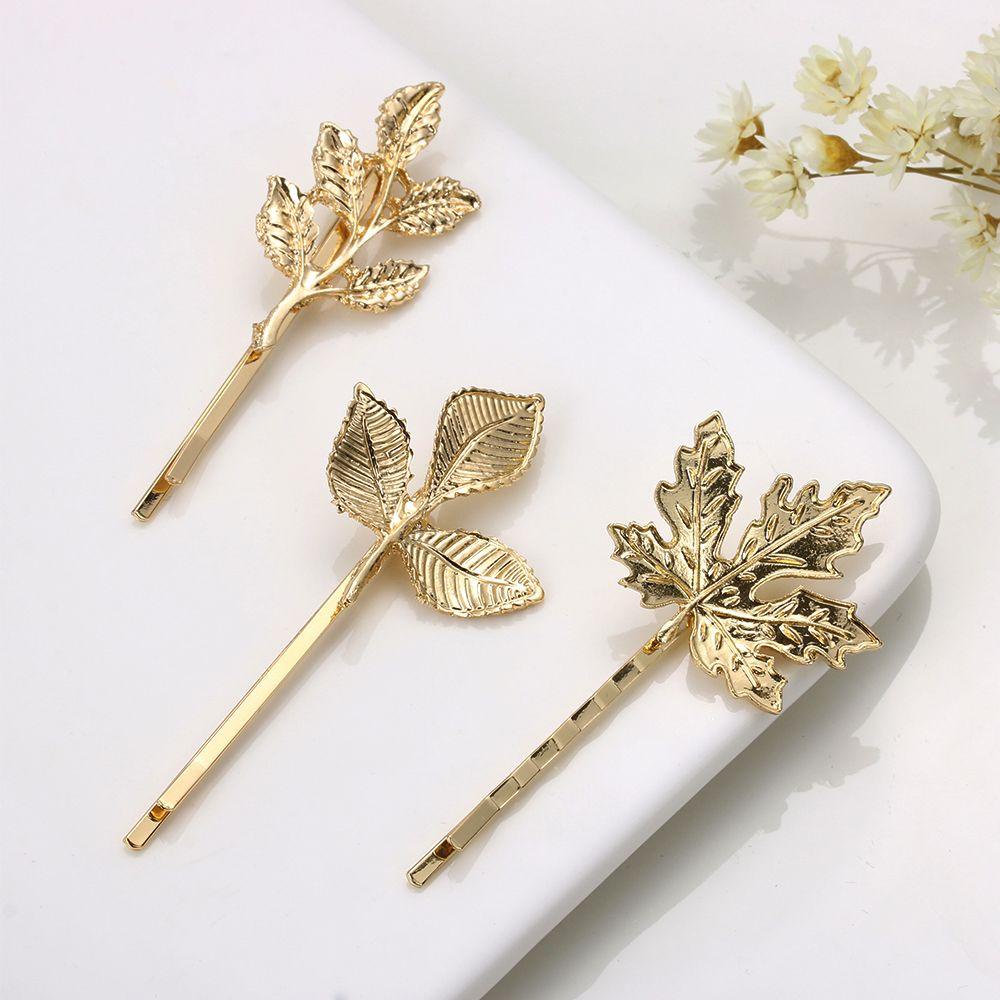 LUOL Kẹp Tóc Kim Loại Thời Trang Cho Nữ