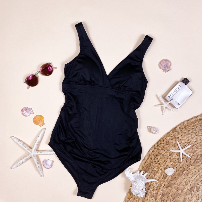 Áo Tắm Bikini Một Mảnh Màu ĐEN Xuất Khẩu