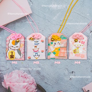 Túi Phước Hình Mèo Làm Quà Tặng Ý Nghĩa - Mã OMMEOHONG