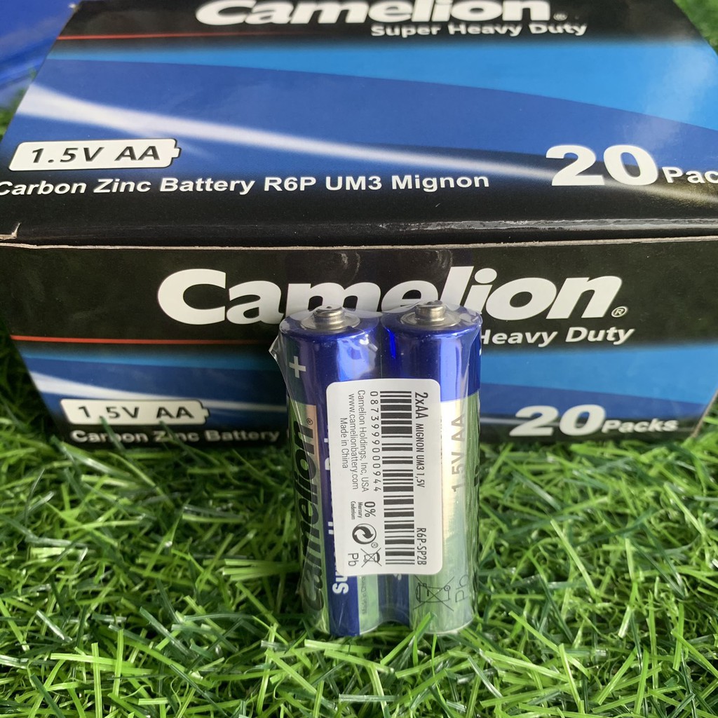 [ Chính hãng ] Pin tiểu, pin đũa AA Camelion ( 2 viên 1 đôi )  1,5V AA