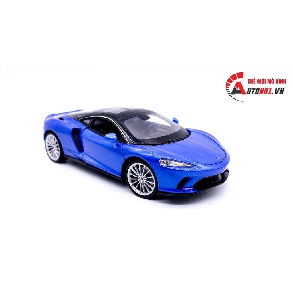 MÔ HÌNH XE MCLAREN GT BLUE 1:24 WELLY 7446