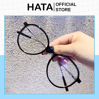 Mắt Kính Giả Cận Form Tròn Hàn Quốc Gọng Tăm 532 Siêu Đẹp - Hata24h