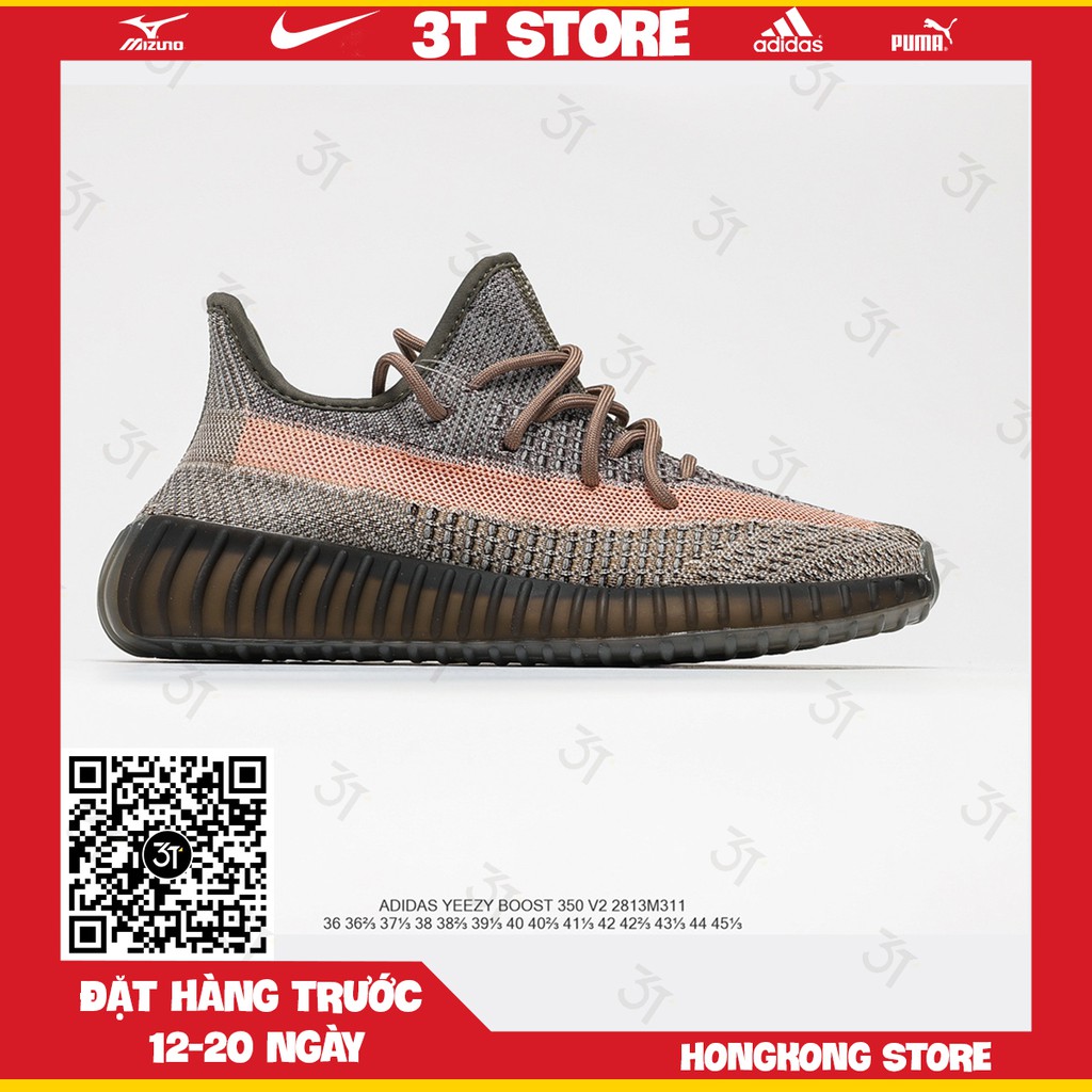 GIÀY SNEAKER MÃ SẢN PHẨM_adidas YEEZY BOOST 350 V2 “Ash Blue” NHIỀU MÀU PHONG CÁCH FULLBOX + FREESHIP