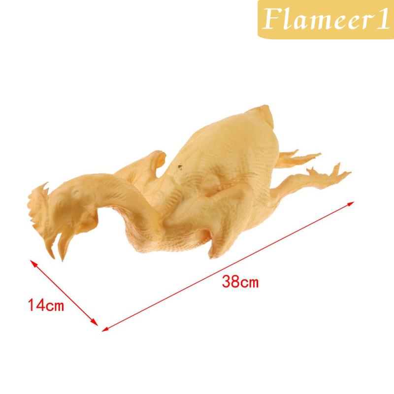[Flameameer1] Gà Nướng Thực Phẩm Nhân Tạo Như Thật Bằng PVC