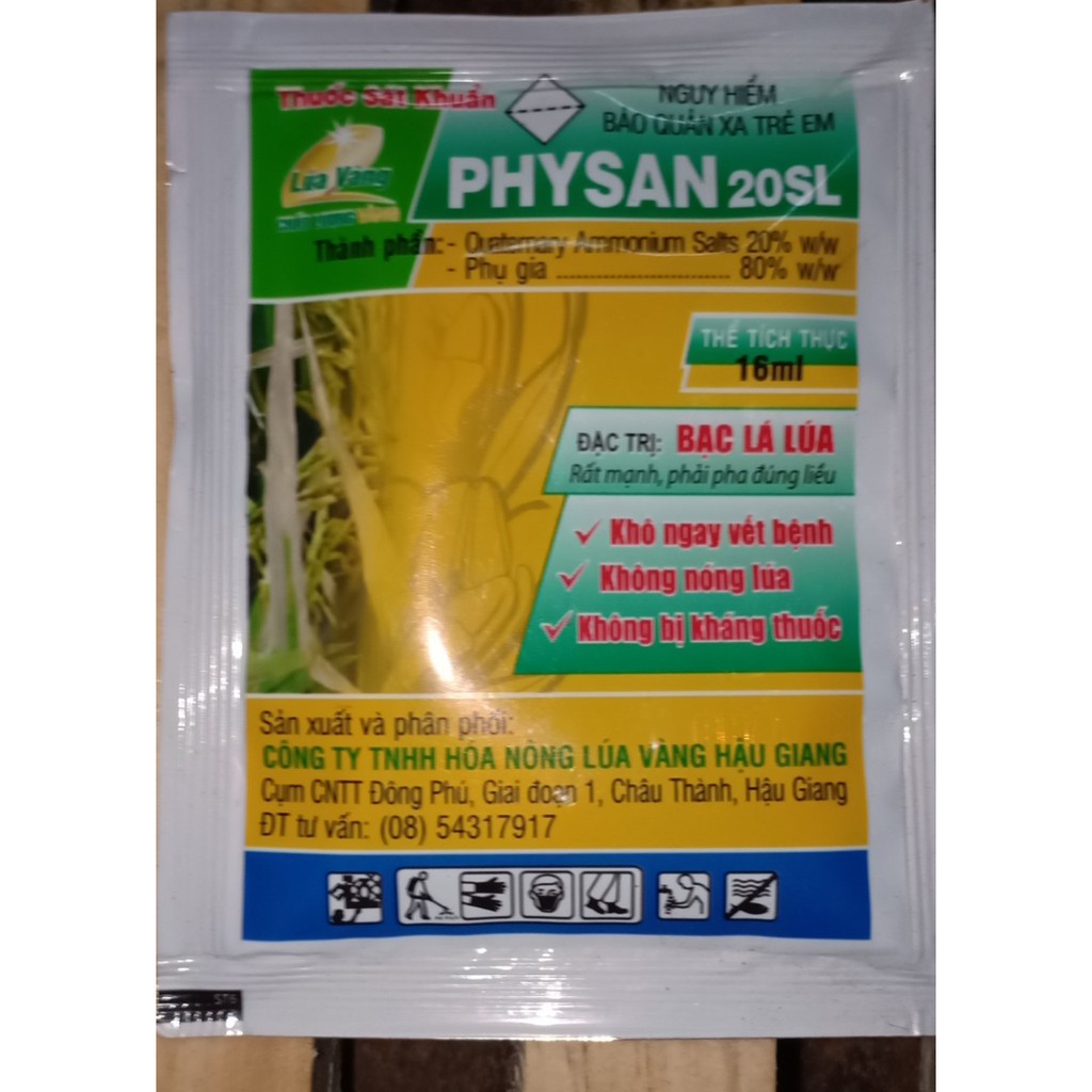 set 5 gói physan 12ml đặc trị thối thân trên phong lan nhập khẩu-  chuyên dụng.