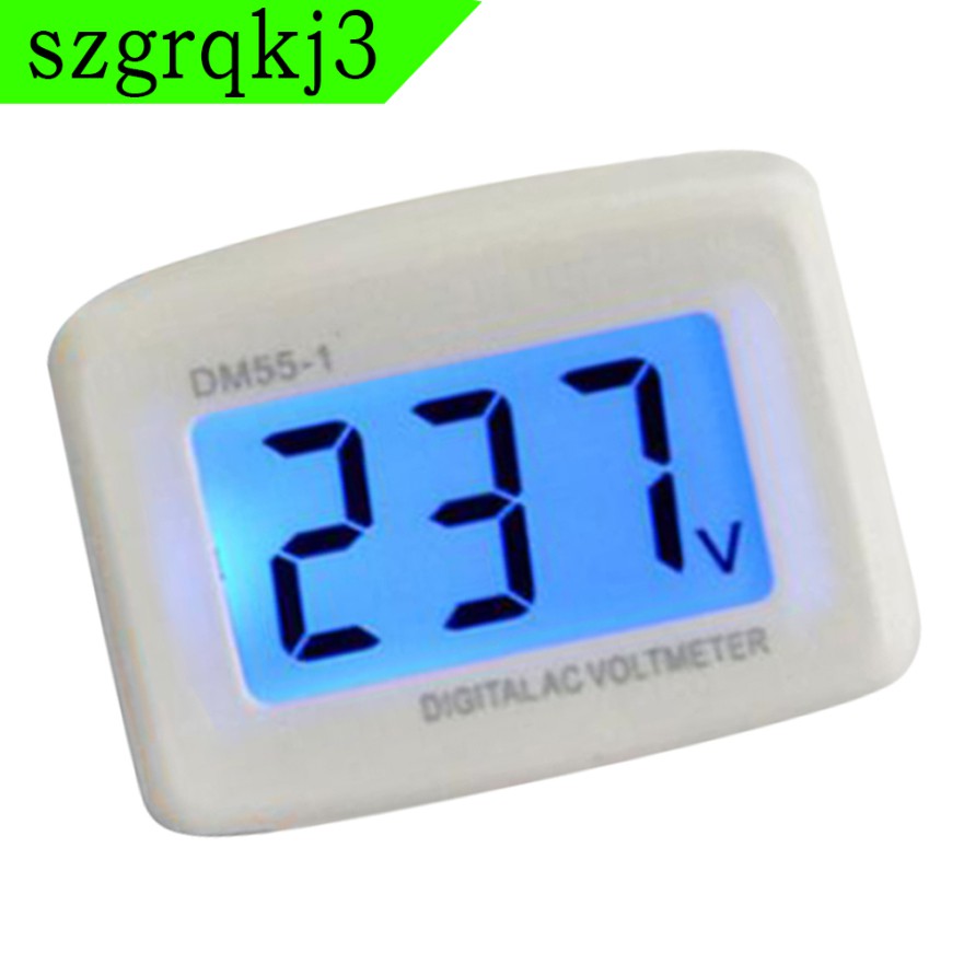 Vôn Kế Điện Tử Có Màn Hình Lcd 220v