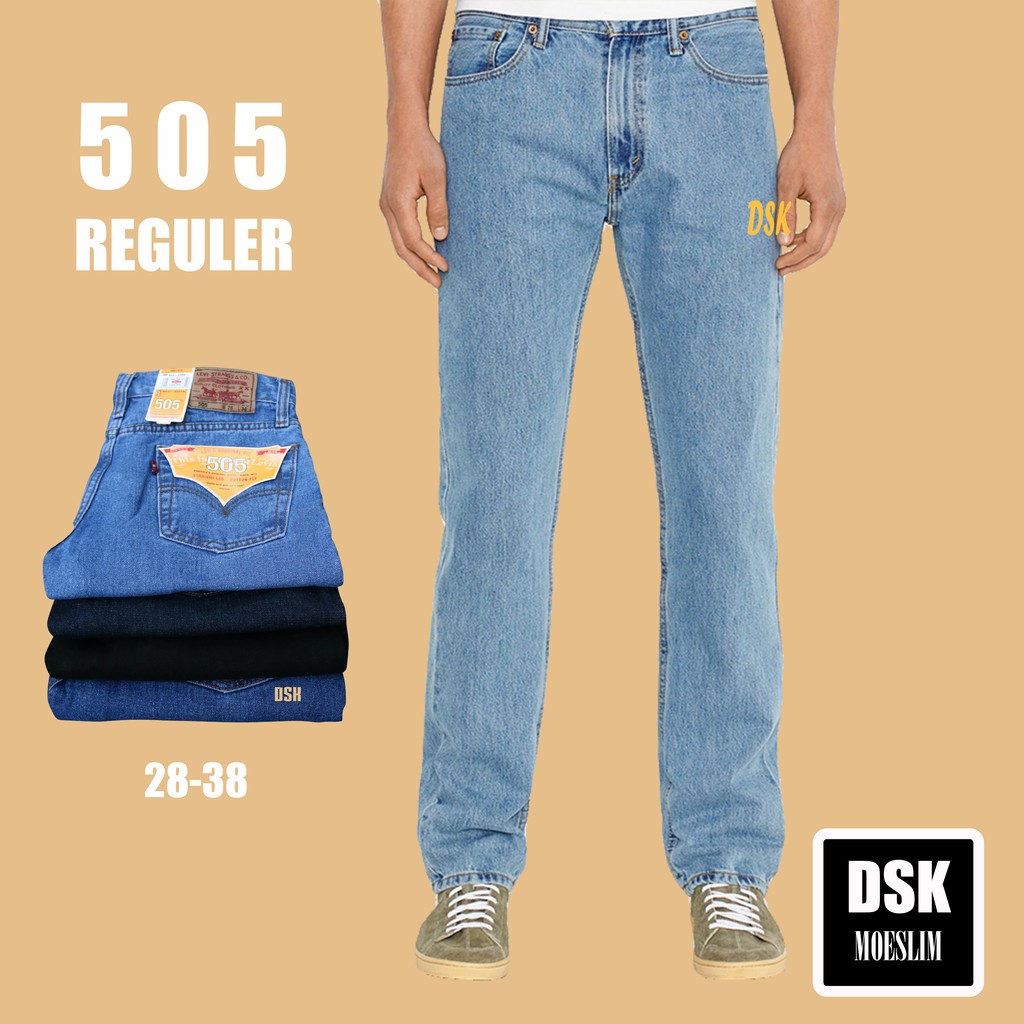 Levis Quần Jeans Nam Ống Đứng Thời Trang 505