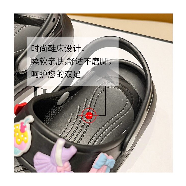 Dép Sandal Nữ Đế Dày Chống Trượt Thời Trang Mùa Hè Tth084