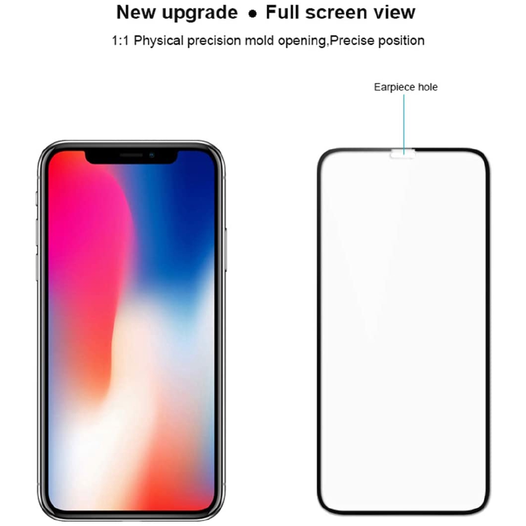 Kính cường lực 4D bảo vệ toàn màn hình điện thoại Apple iPhone 12 Mini 11 Pro 6 6s 7 8 Plus X XS Max