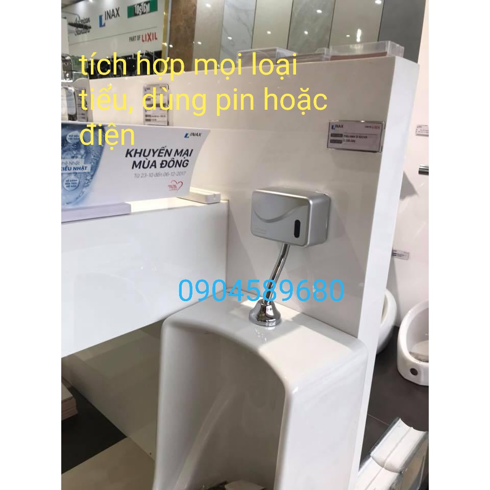 Van xả cảm ứng tiểu nam Techome A601 (Pin) 0904589680