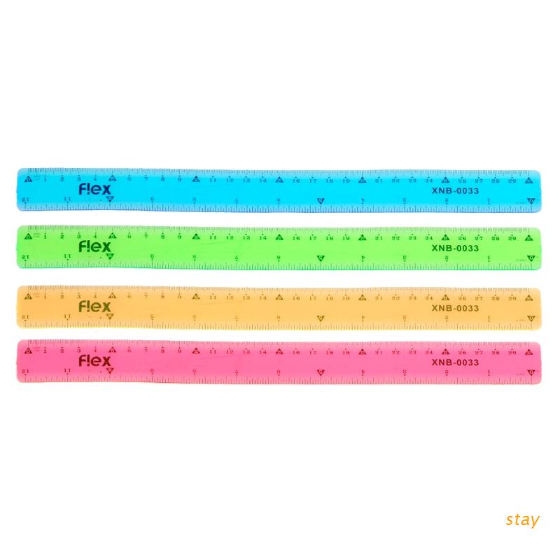 Thước Mềm 30cm Nhiều Màu Sắc Linh Hoạt Sáng Tạo