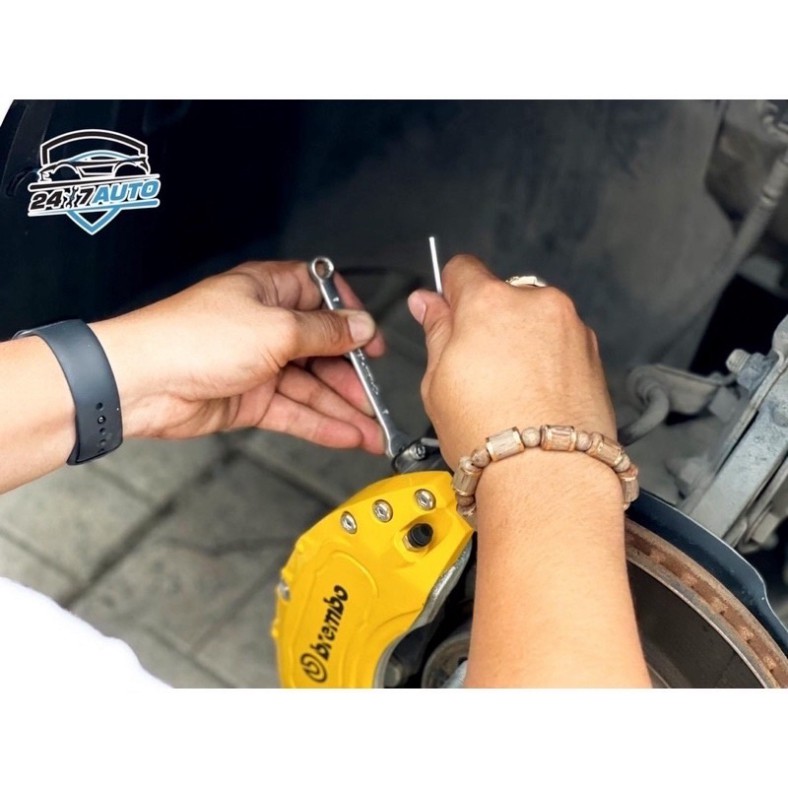 Ốp Má Phanh Brembo Bas Gài Chất Liệu Nhôm lắp Cerato 2019 2022