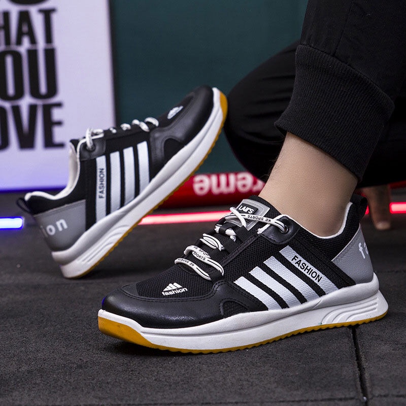 Giày Thể Thao Phối Lưới Thoáng Khí Chống Trượt Thời Trang Cho Nam