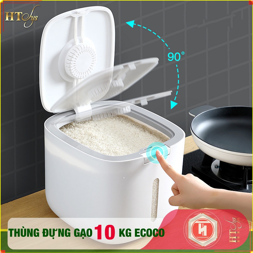 Thùng đựng gao Ecoco 5kg, 10kg