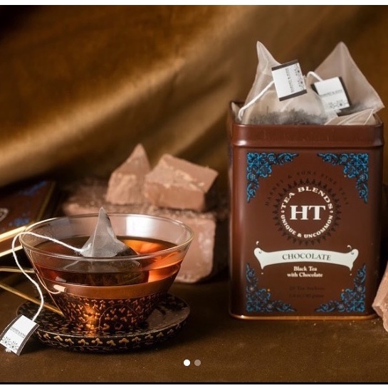 Trà đen chocolate bạc hà vanilla Harney and Sons hộp thiếc
