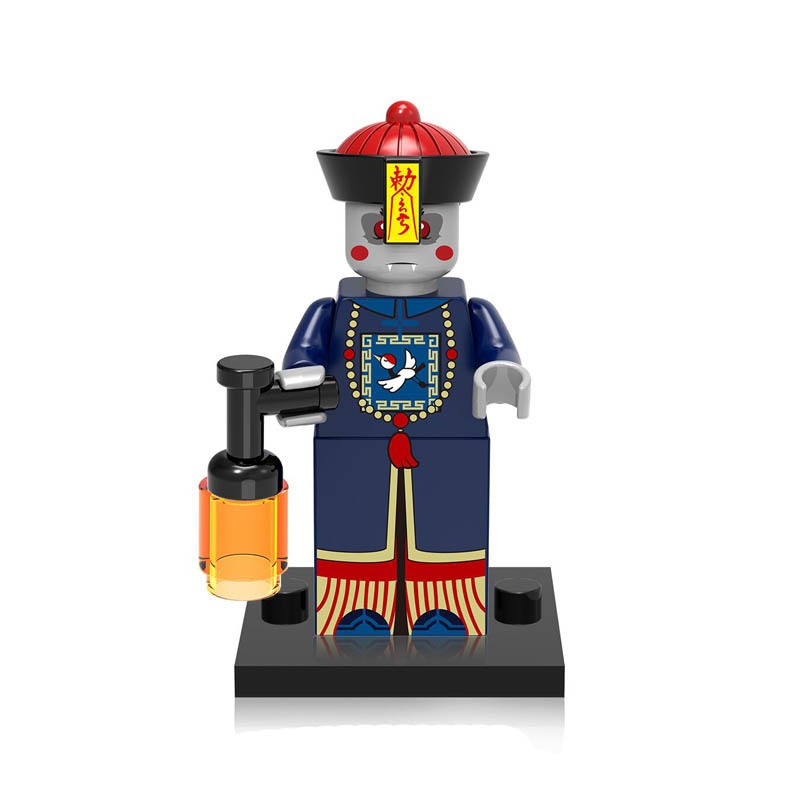 Bộ 5 nhân vật minifigures thầy pháp và cương thi TPCT1
