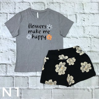SET ĐỒ BỘ NỮ ĐÙI THUN COTTON