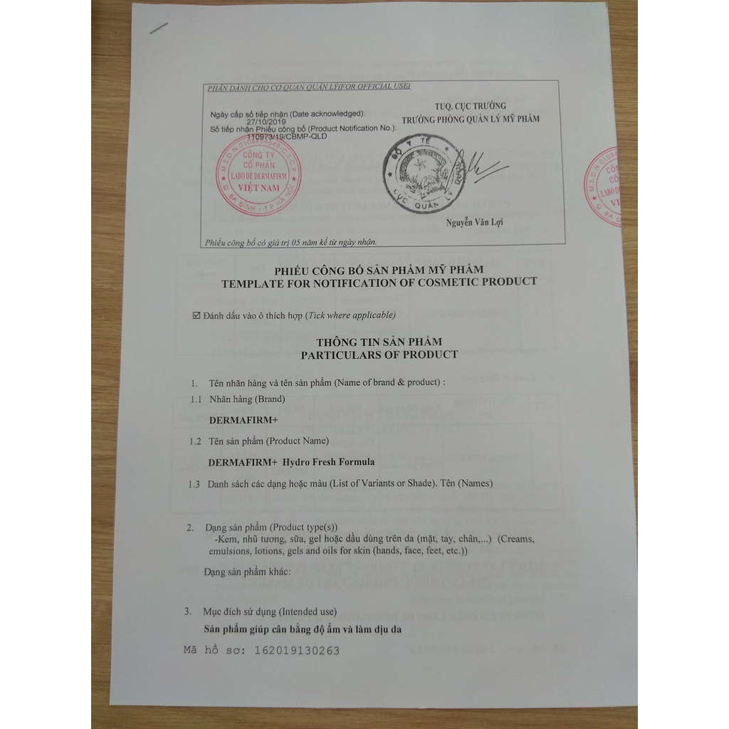 Sữa Dưỡng Ẩm Cấp Nước Tức Thì Cho Da Khô, Da Mất Nước  Dermafirm