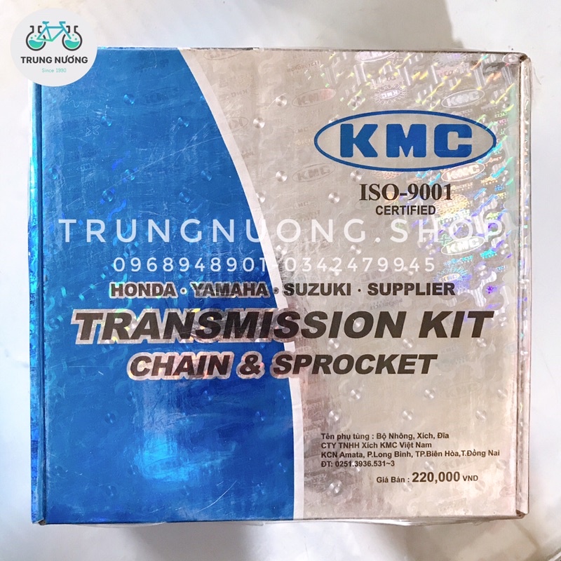 Nhông Xích  xe máy các loại Mạnh Quang, KMC, Honda, DID, Mitkam Makon cho Wave, Dream, Future, RSX...