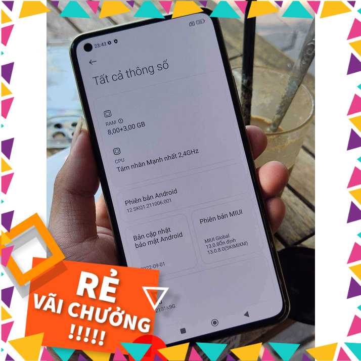 Điện thoại Xiaomi 11 lite 5g RAM 8G/128GB full chức năng bảo hành 12 tháng
