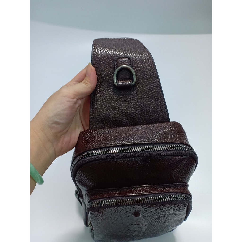 Túi đeo chéo nam CS2661 vân cá sấu- Thời trang Hàn Quốc | BigBuy360 - bigbuy360.vn