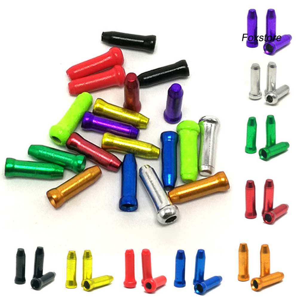 Set 50 Đầu Bọc Dây Phanh Xe Đạp Chuyên Dụng Chất Lượng Cao