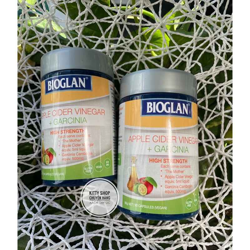 BIOGLAN APPLE CIDER VINEGAR+GARCINIA LỌ 90 VIÊN CHÍNH HÃNG ALPEN