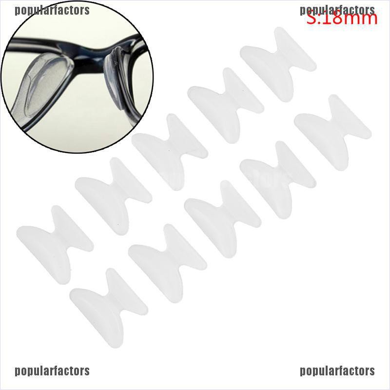 Bộ 5 Cặp Đệm silicone Hỗ Trợ Mũi Chống Trượt Tiện Dụng