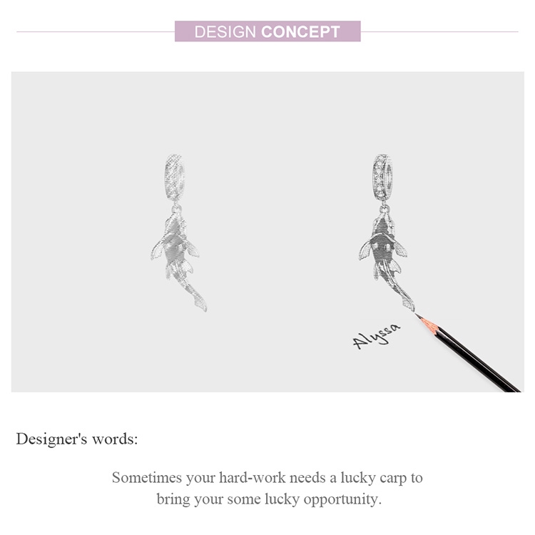 Hạt Mặt Vòng Đeo Tay Bamoer Hình Cá Đính Đá Nhân Tạo Đáng Yêu Cá Tính BSC085 | BigBuy360 - bigbuy360.vn