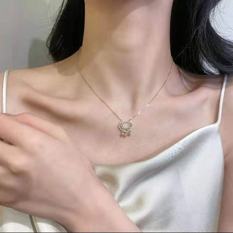 Dây Chuyền Dài Khóa An Toàn Thời Trang Cá Tính Đơn Giản