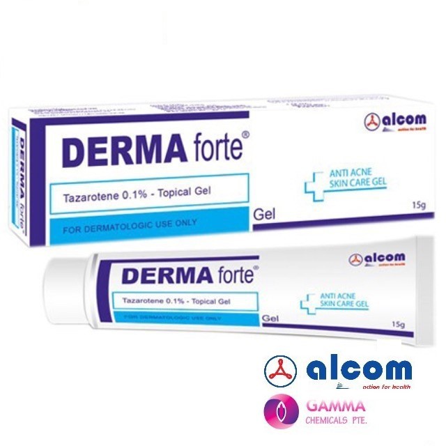 Gel Mờ Thâm Giảm Mụn Derma Forte 15g – Skinfa.