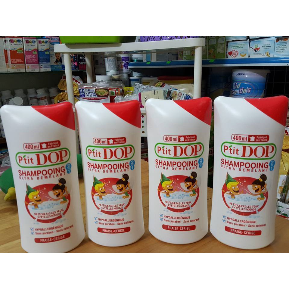 Sữa Tắm Gội 3in1 P'tit DOP 400ml Hàng Nội Địa Pháp