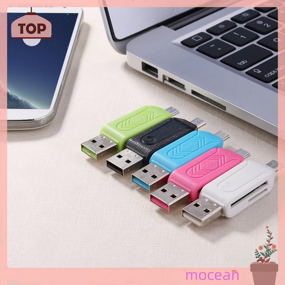 Đầu Đọc Thẻ Nhớ Usb 2.0 Cho Điện Thoại / Máy Tính