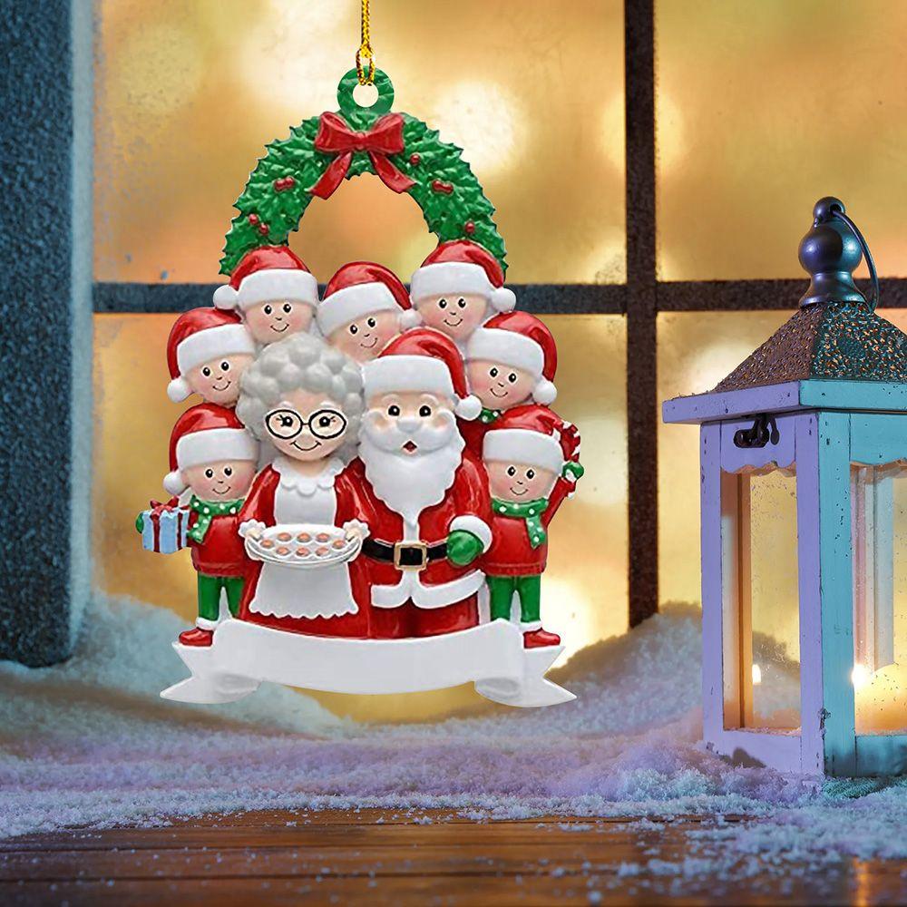 Phụ Kiện Treo Trang Trí Cây Thông Giáng Sinh Hình Ông Già Noel DIY